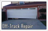 Garage door offtrack repair West Linn OR